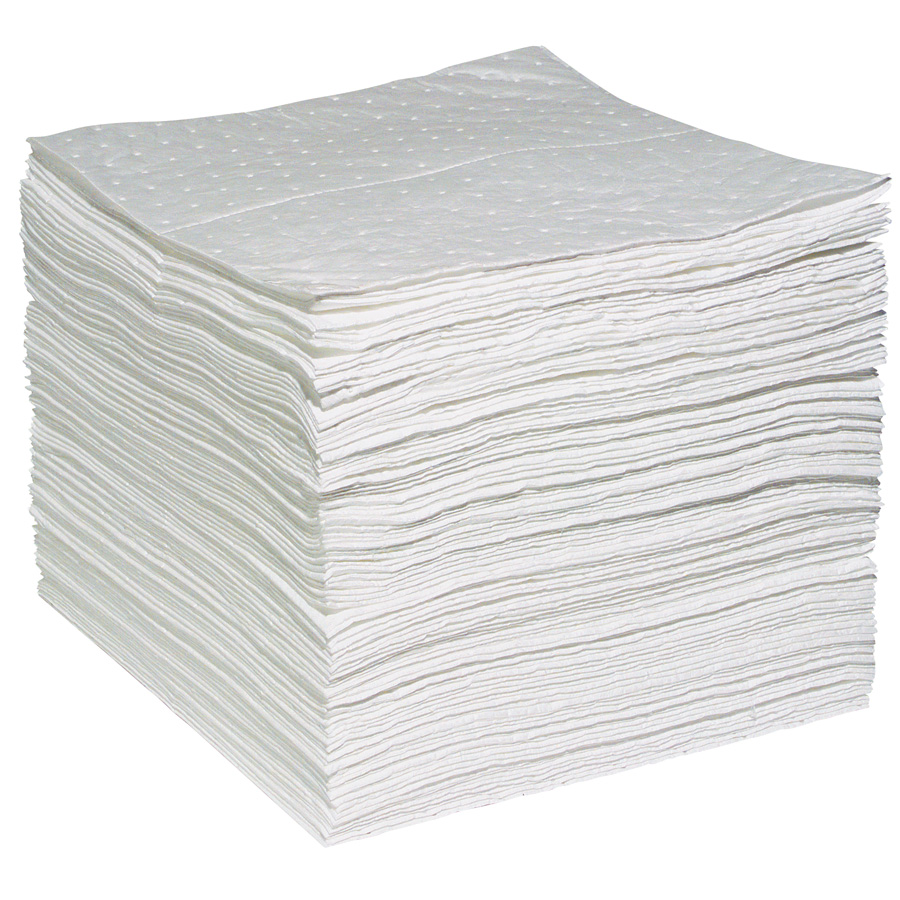 White Oil-Only Fine Fiber Pad - Heavy Weight - 15 x 19